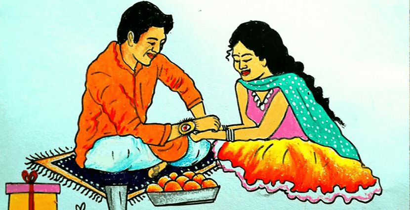 Drawing Ideas For Painting Competition On Raksha Bandhan-saigonsouth.com.vn